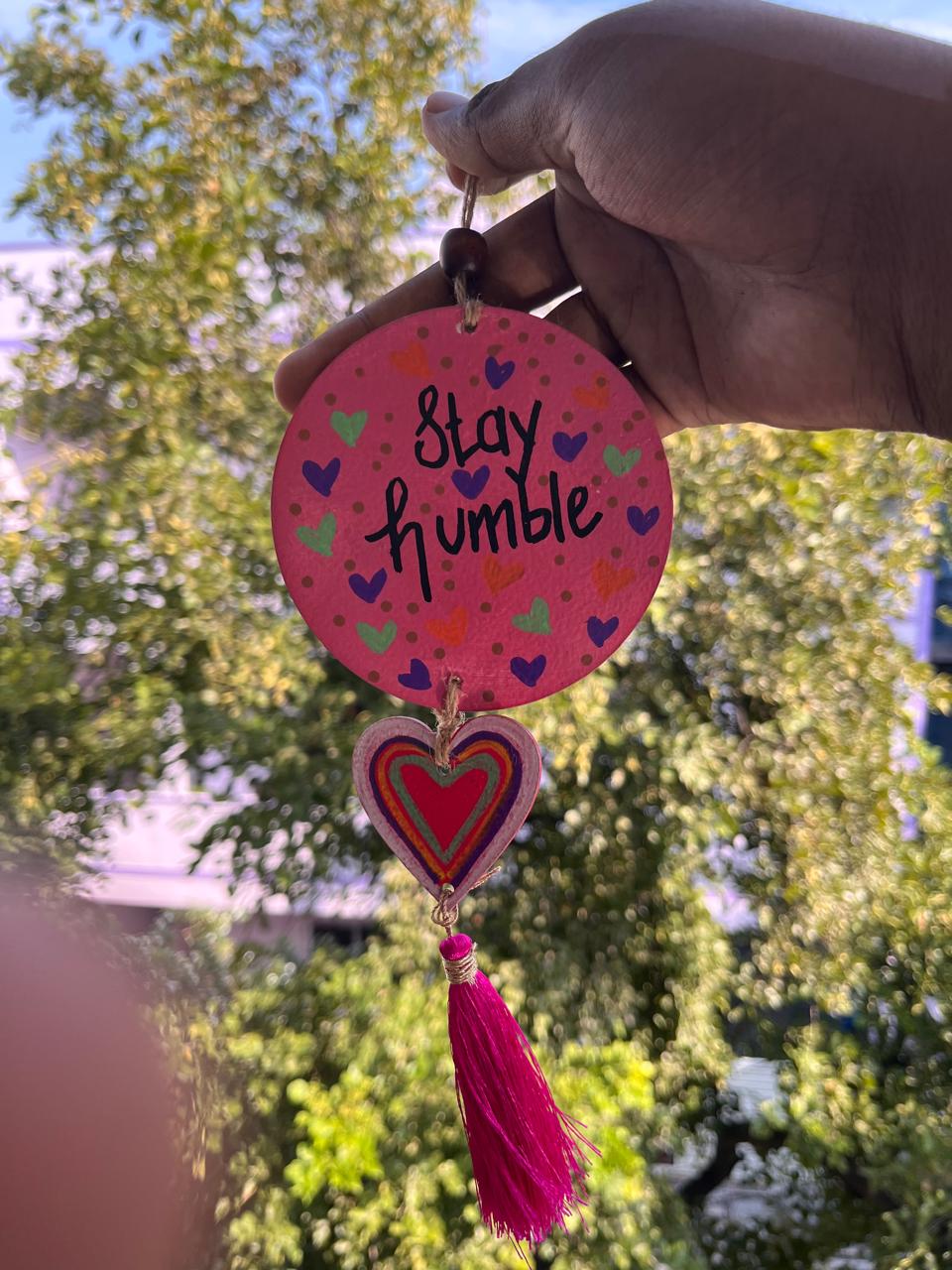 Handcrafted Wall Hanging for Stay Humble